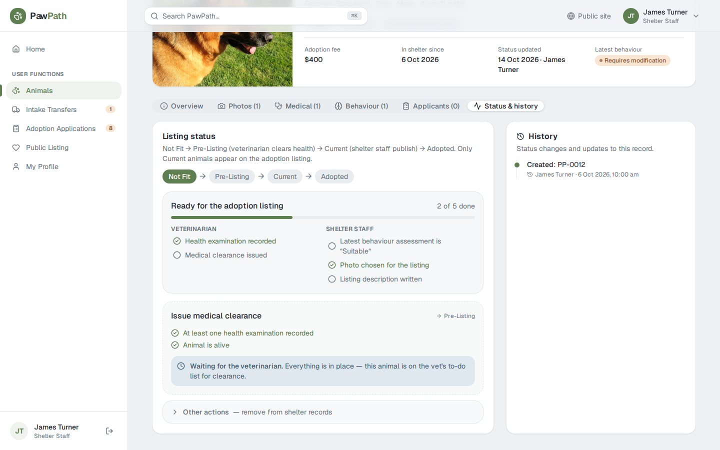 Listing Readiness