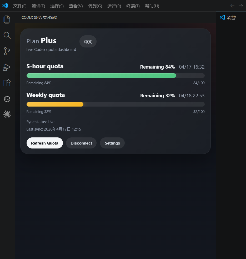 Codex Quota Demo