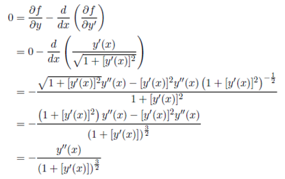 Euler Lagrange Equation