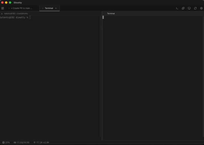 Split broadcast demo