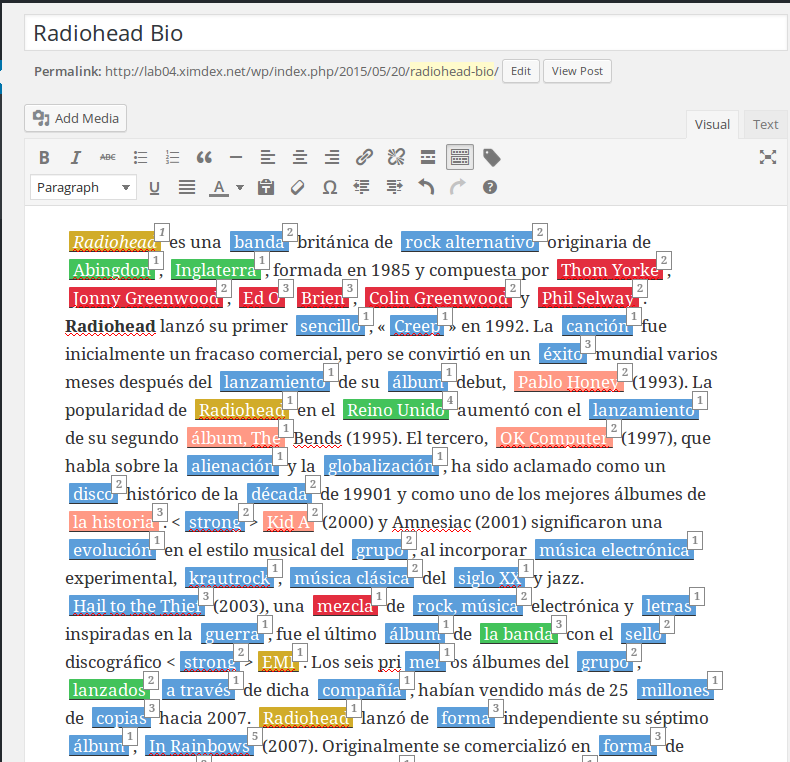 Enhancing your post content