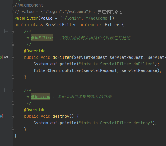 ServletFilter