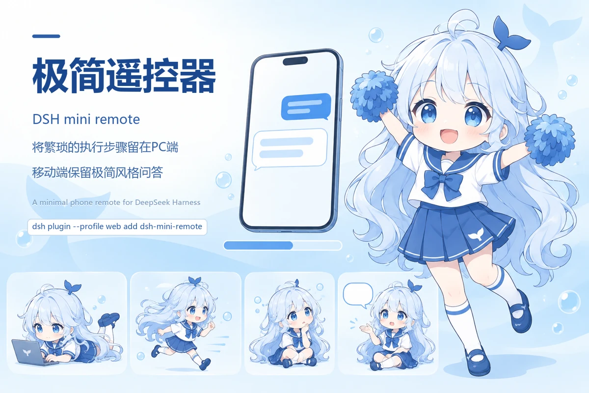 极简遥控器:手机上只留你的指令和它的结论,中间过程留在电脑上