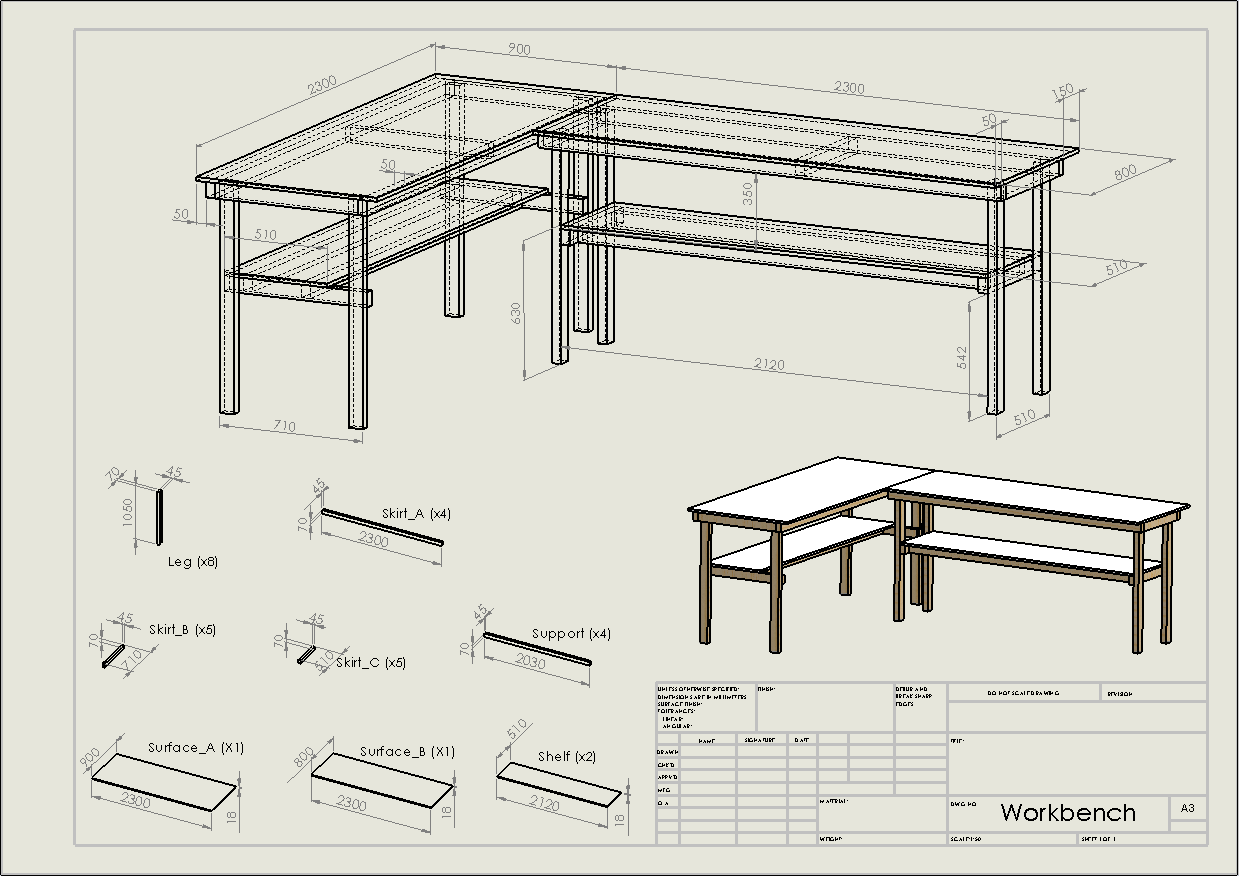 Computer Work Bench Drawing GitHub - xioTechnologies/Workbench