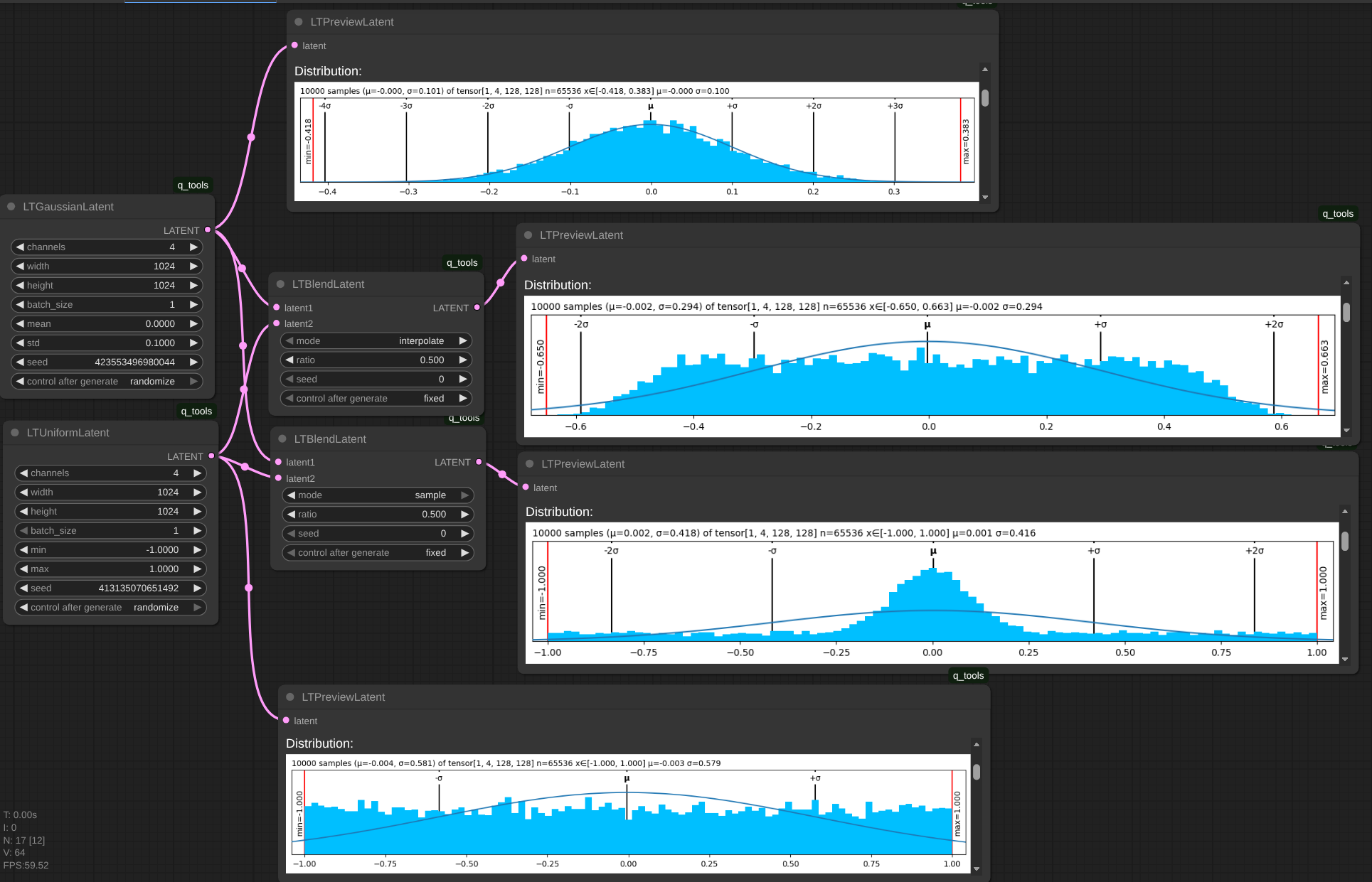 Blend Latent Node