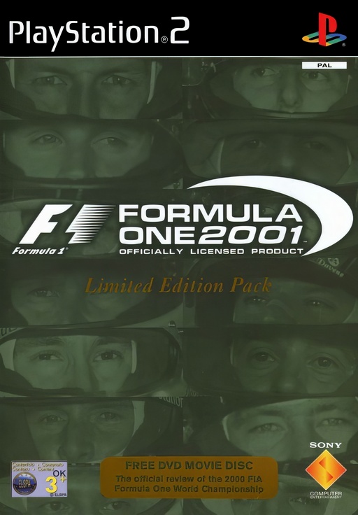 Formula One 2001 cover