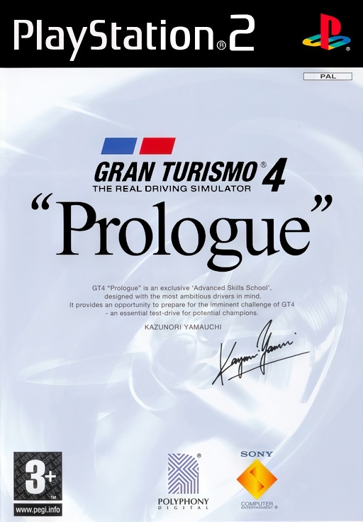 Gran Turismo 4 Prologue cover
