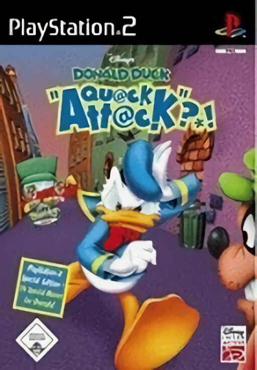 Donald Duck - Quack Attack cover