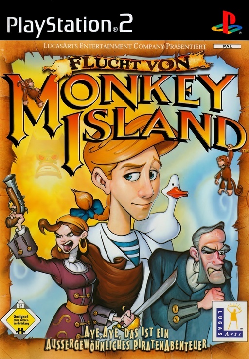 Flucht von Monkey Island cover