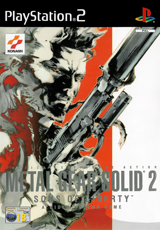 Metal Gear Solid 2 - Sons of Liberty cover
