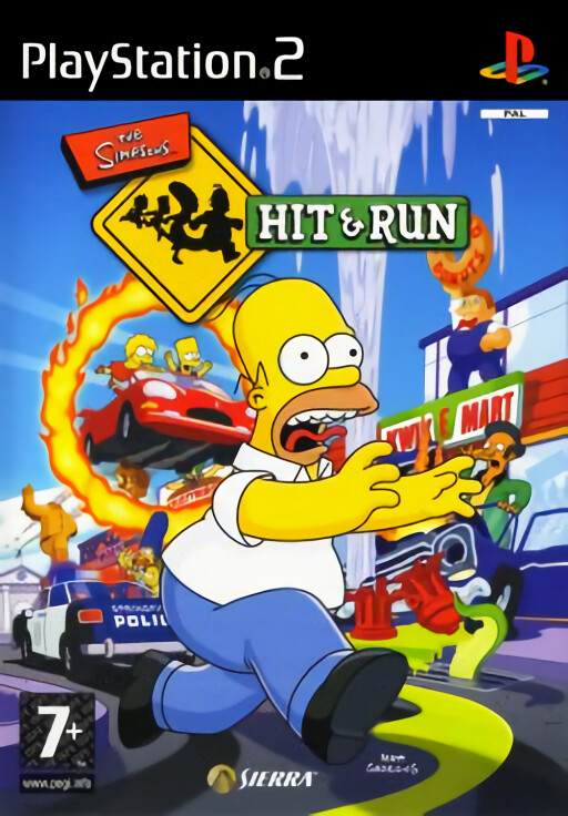 Simpsons Hit & Run, The cover