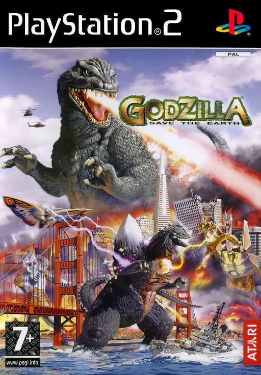 Godzilla - Save the Earth cover