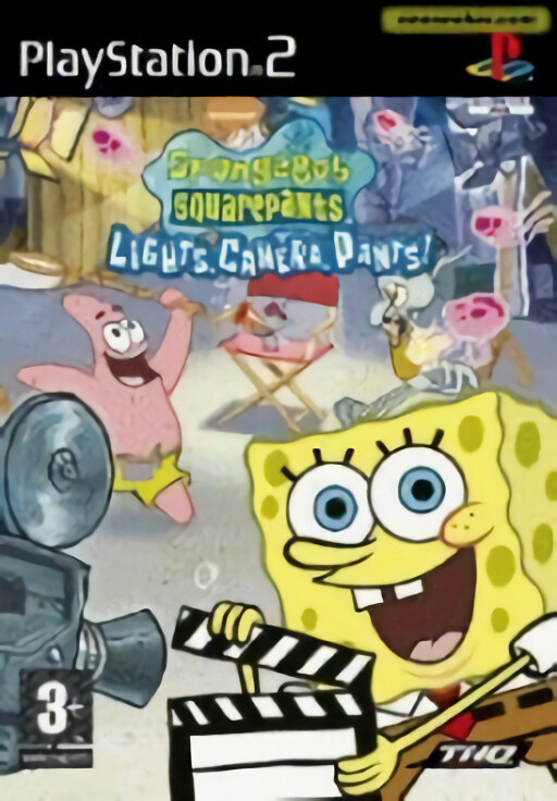 SpongeBob SquarePants - Lights, Camera, Pants! cover