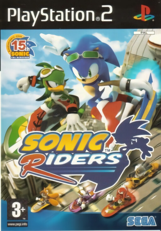 Sonic Riders cover