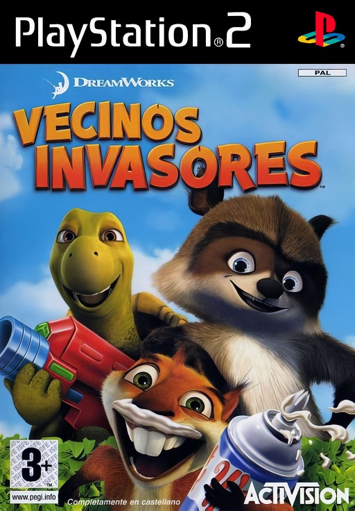 DreamWorks Vecinos Invasores
