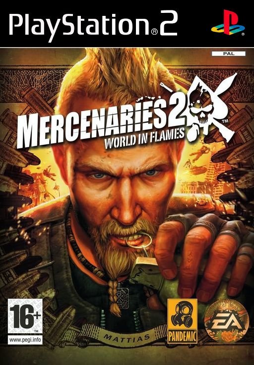 Mercenaries 2 - World in Flames cover