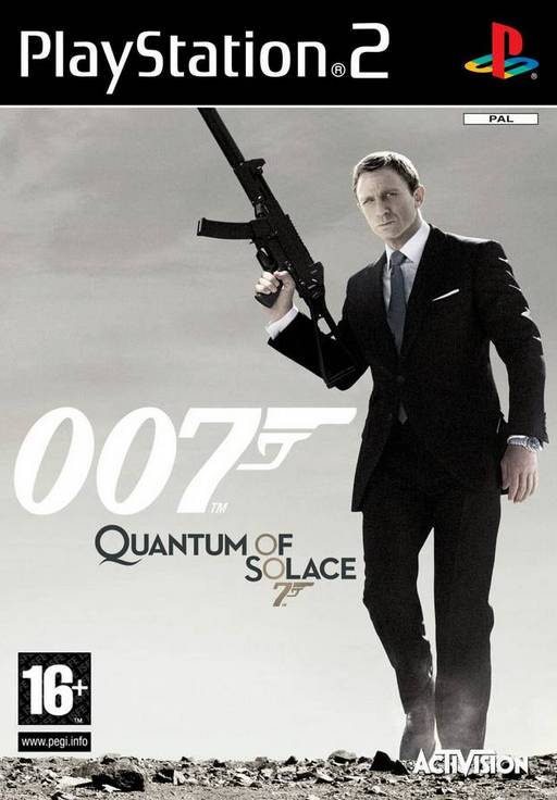 James Bond 007 - Quantum of Solace cover