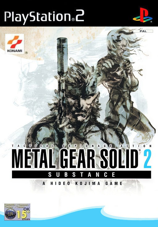 Metal Gear Solid 2 - Substance cover