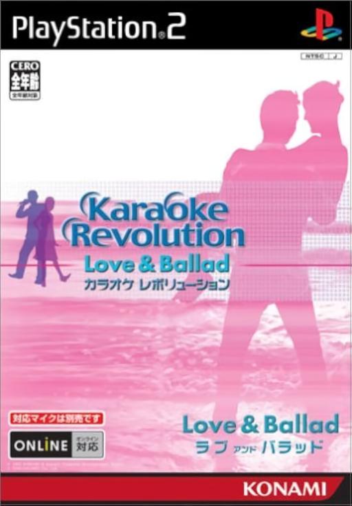 Karaoke Revolution - Love and Ballad cover