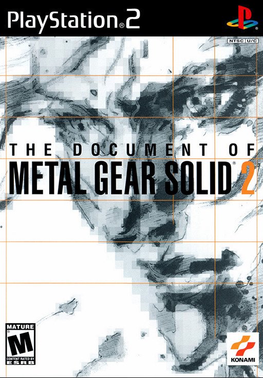 Metal Gear Solid 2, Document of cover