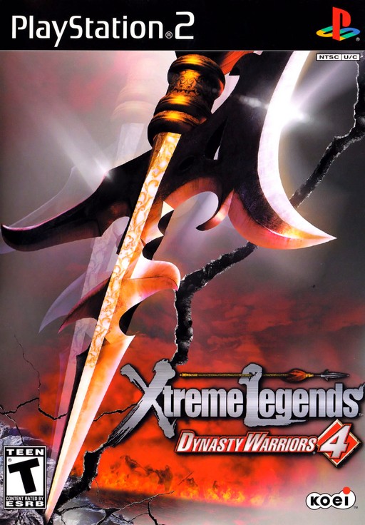 Dynasty Warriors 4 Xtreme Legends cover