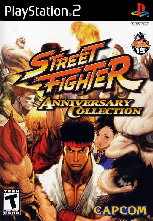 Street Fighter Anniversary Collection cover