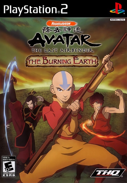 Avatar - The Last Airbender - Burning Earth cover