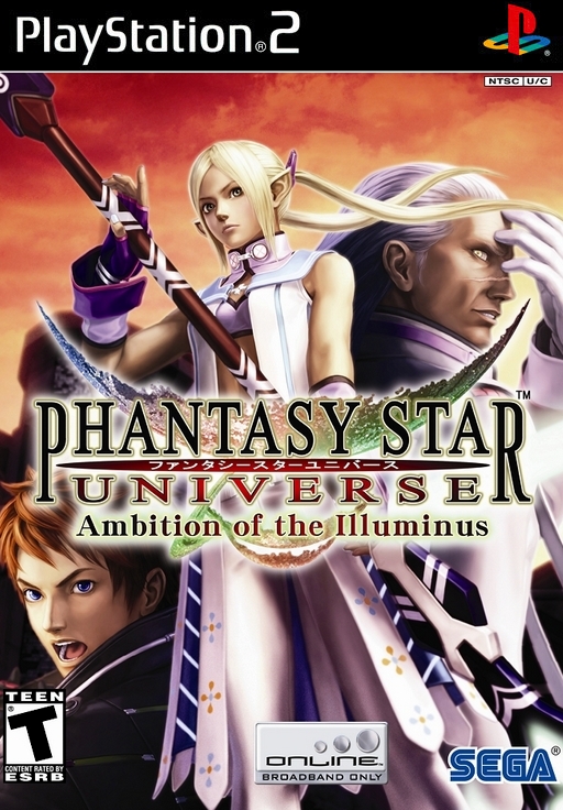 Phantasy Star Universe - Ambition of the Illuminus cover