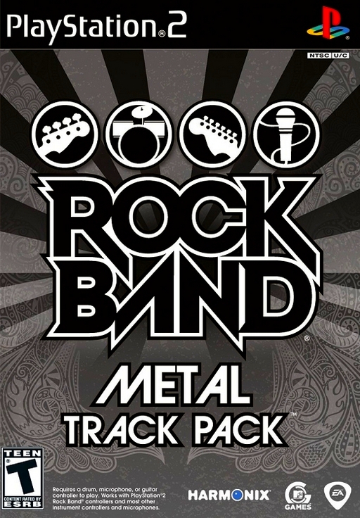Rock Band Metal Track Pack cover