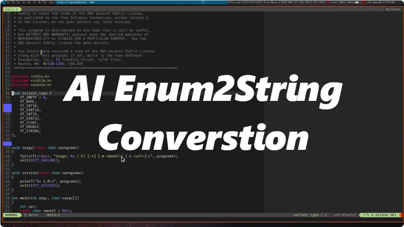 Enum to String Conversion