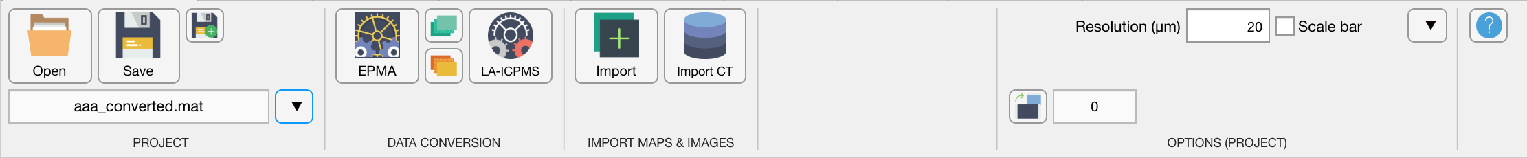 Project & Import Tools