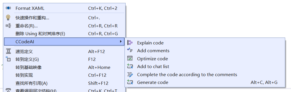 Context Menu