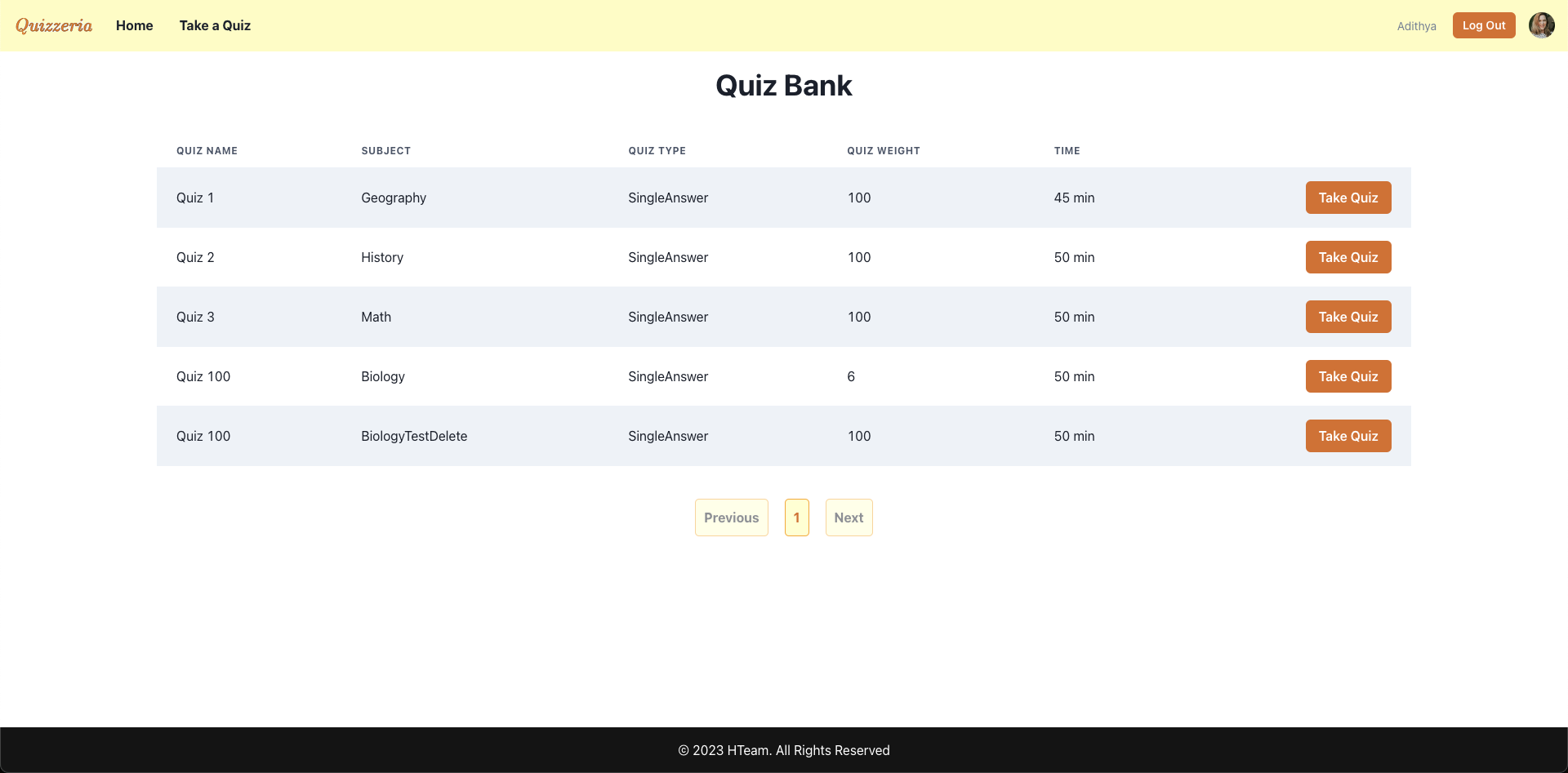 Quizbank