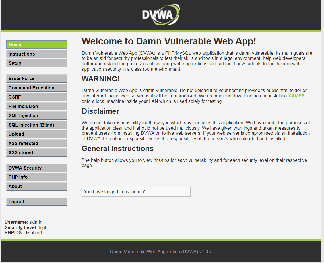 dvwa