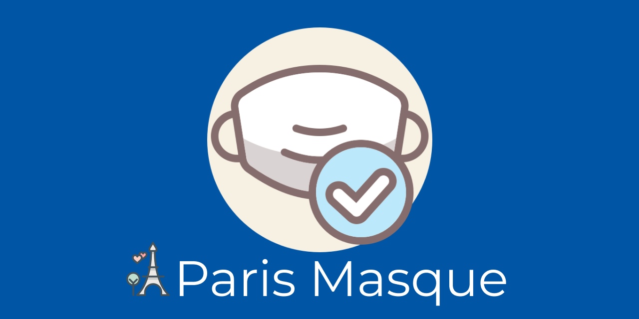 Paris Masque Social Cover