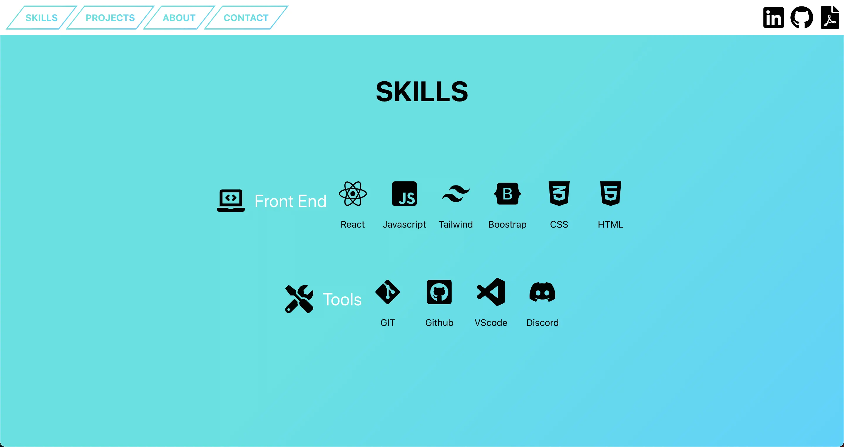 skills section