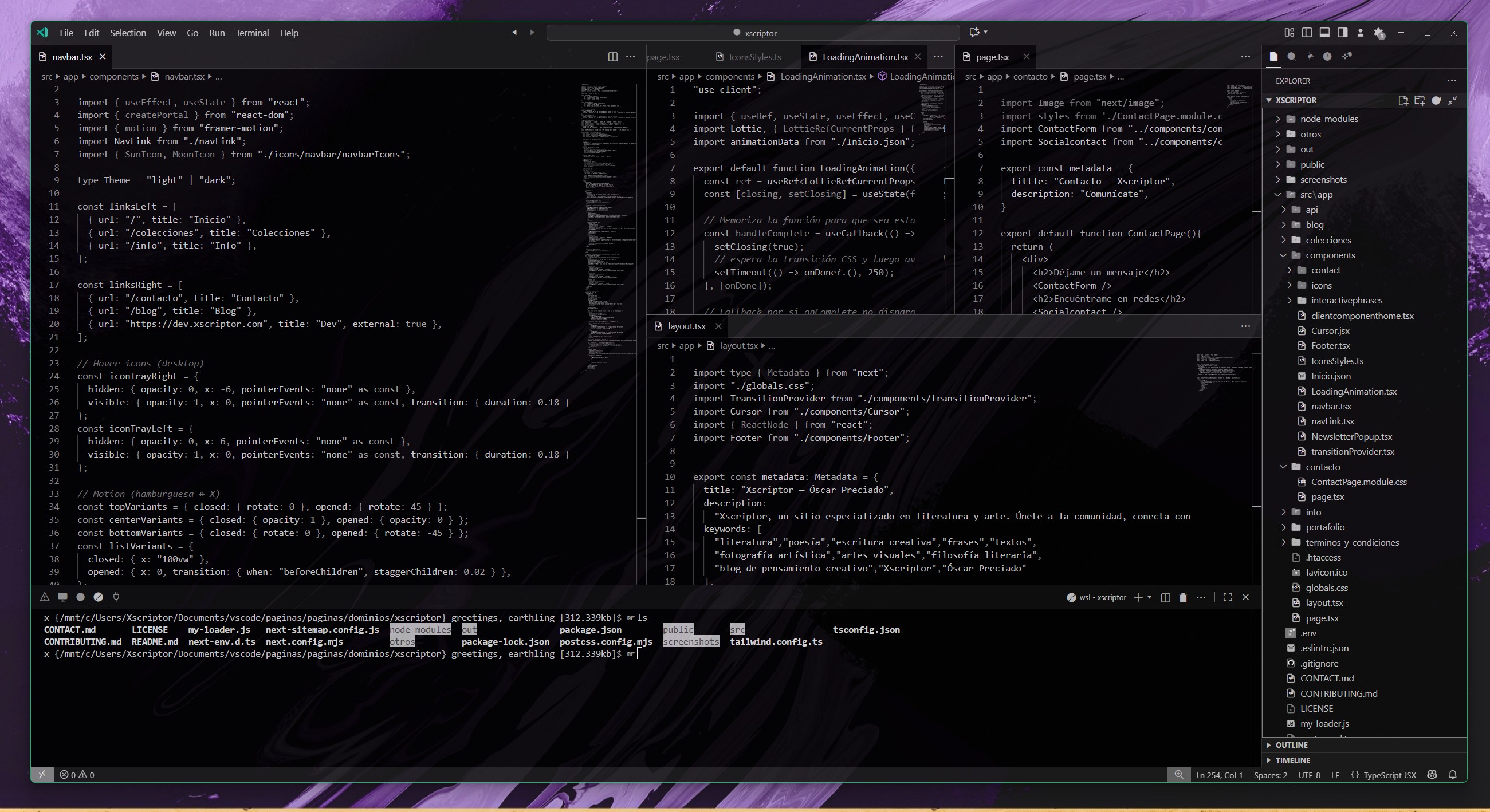 Xscriptor Themes preview 3