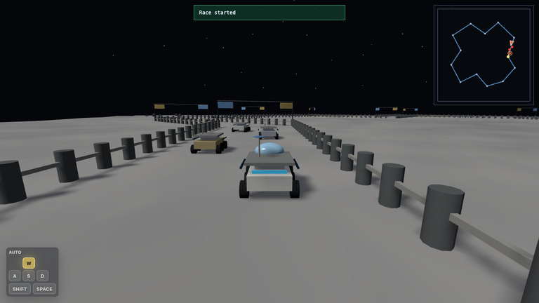 Moon racing
