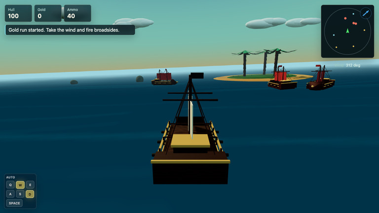 Pirate seas