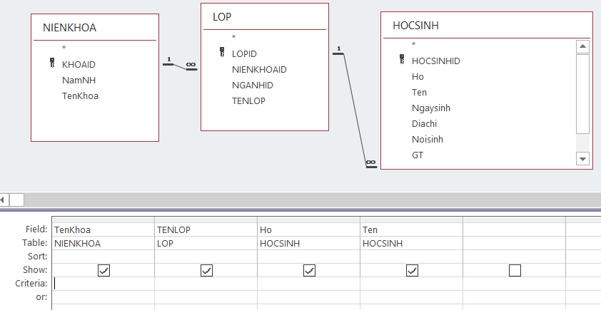 ms access update query