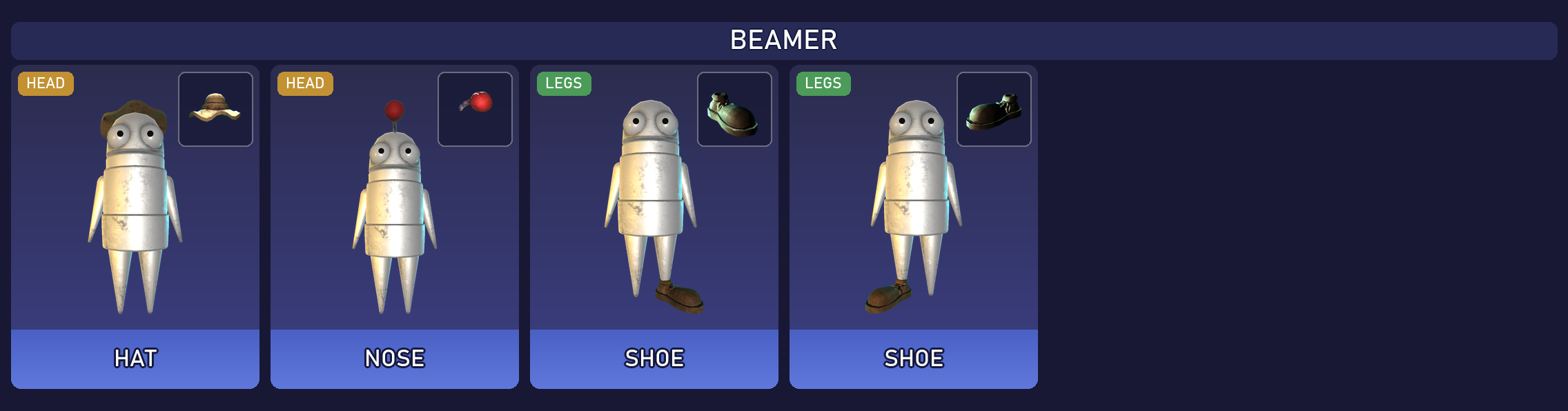 Preview of the Beamer cosmetic set