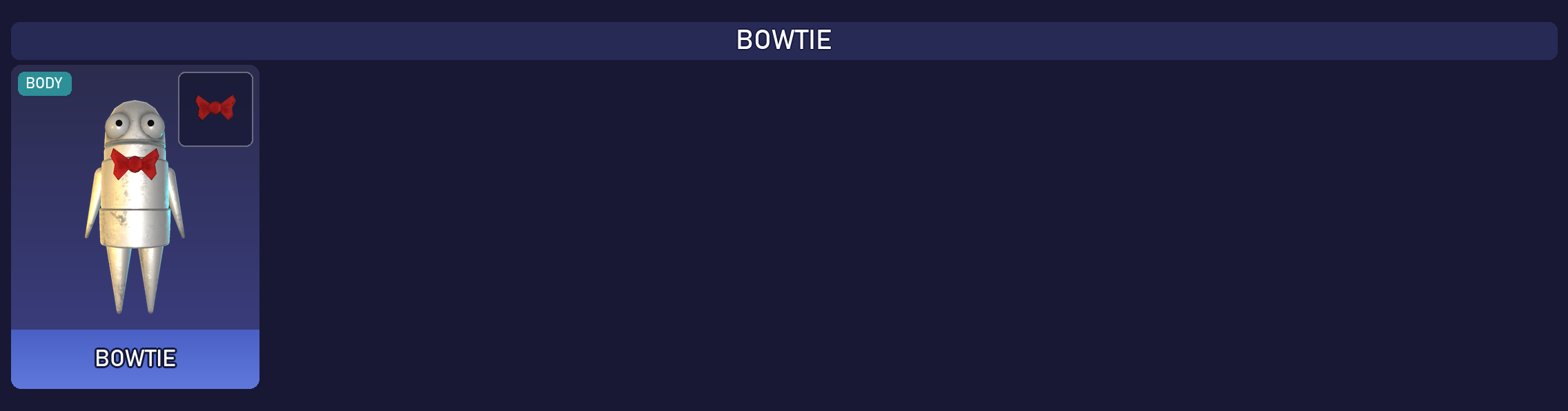 Preview of the Bowtie cosmetic set
