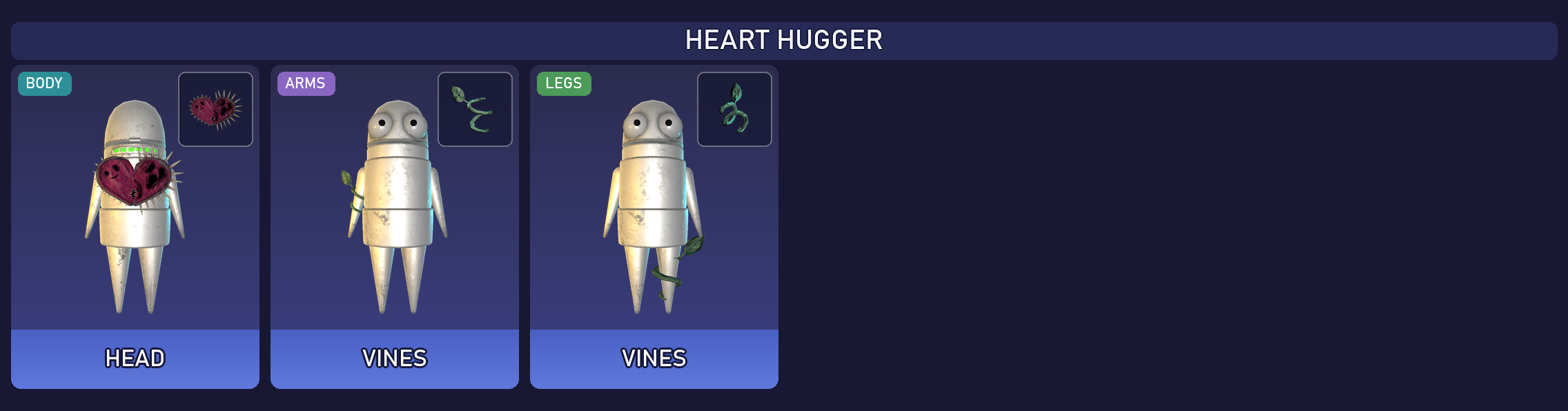 Preview of the Heart Hugger cosmetic set