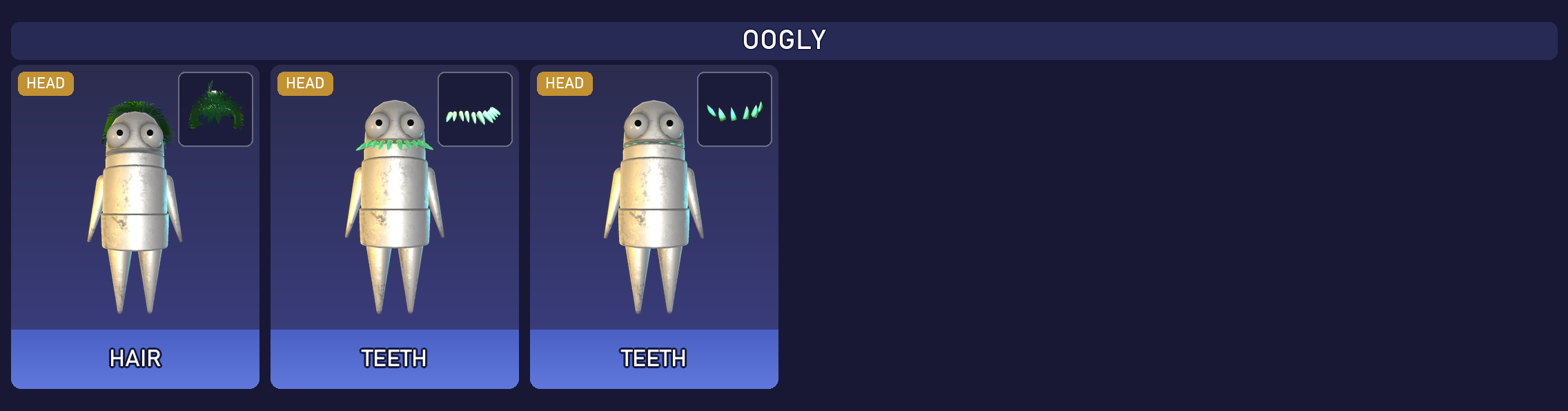 Preview of the Oogly cosmetic set