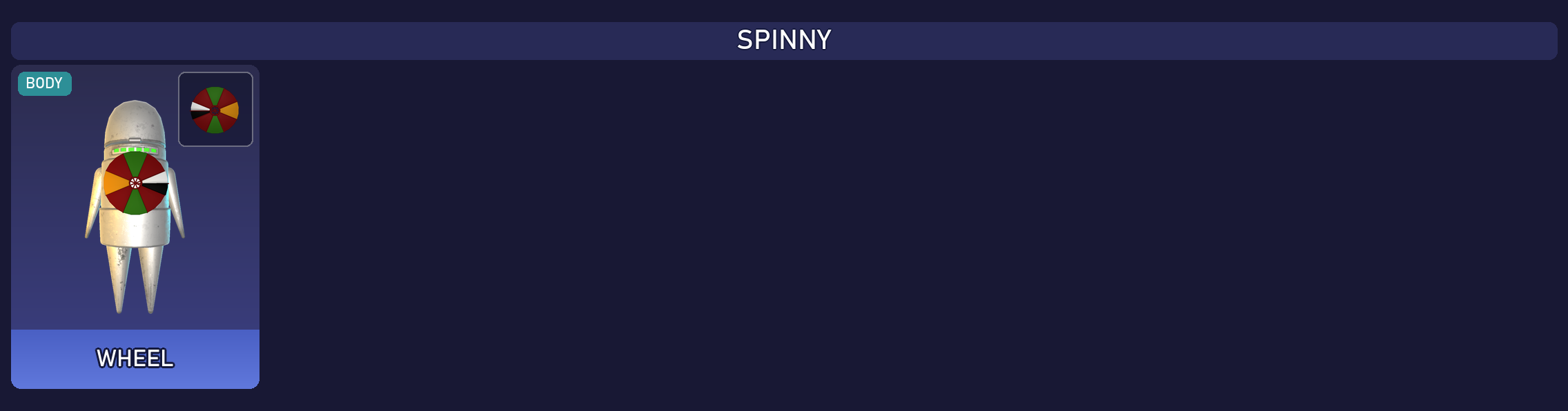 Preview of the Spinny cosmetic set