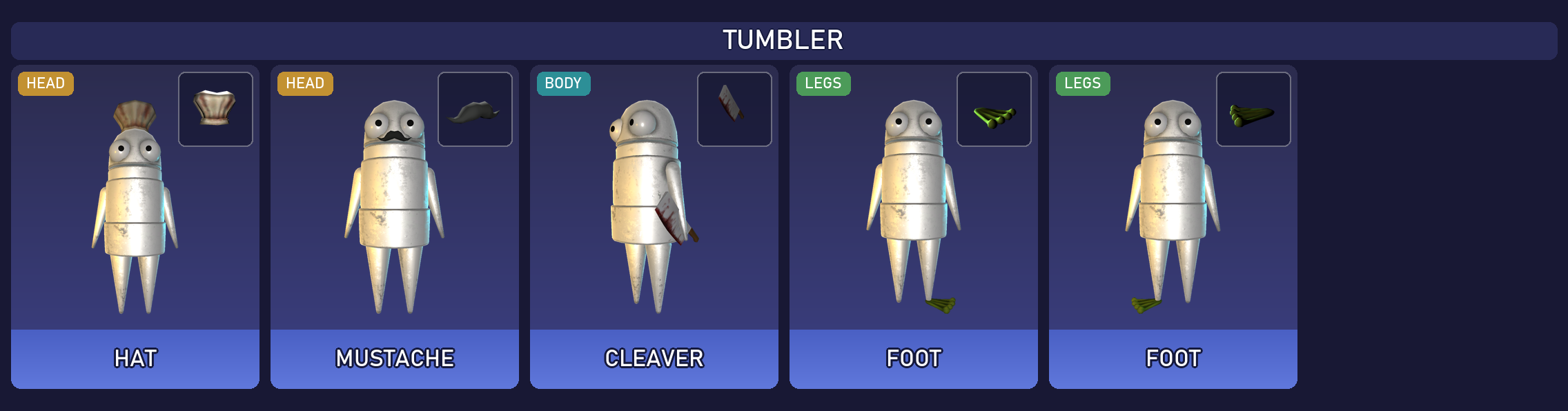 Preview of the Tumbler cosmetic set