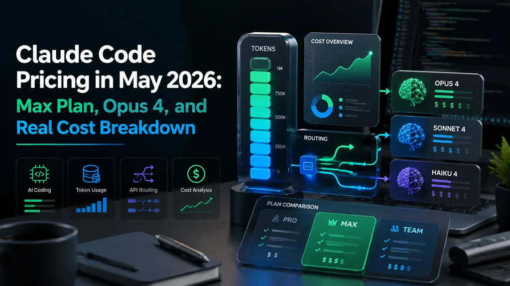 "Claude Code Pricing in May 2026: Max Plan, Opus 4, and Real Cost Breakdown"