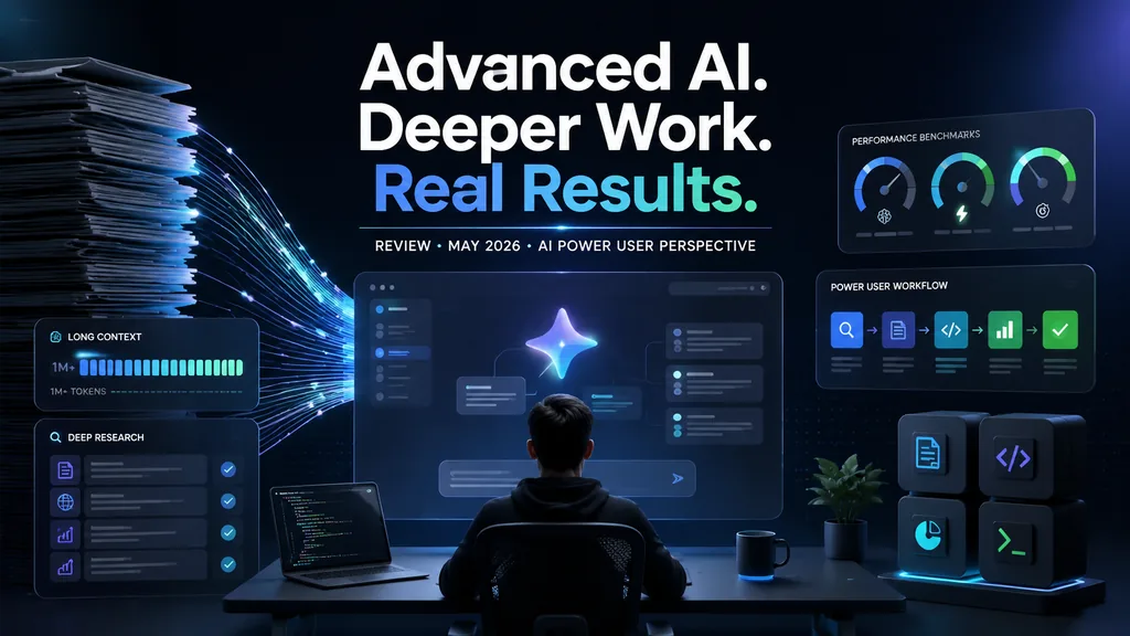 "Gemini Advanced Review May 2026: Is It Worth $20/Month for AI Power Users?"