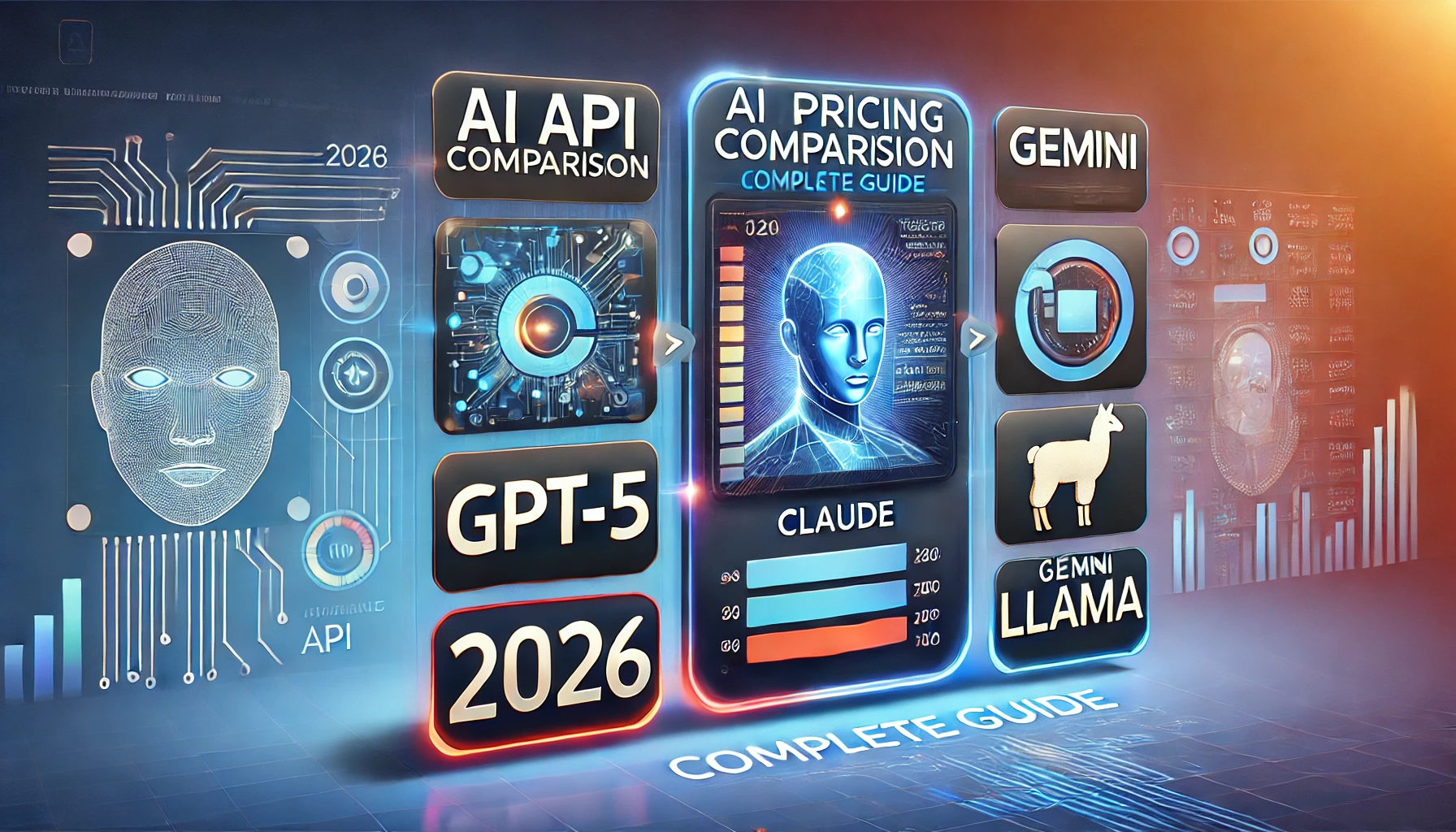 AI API Pricing Comparison 2026 - GPT-5, Claude, Gemini, Llama Complete Guide