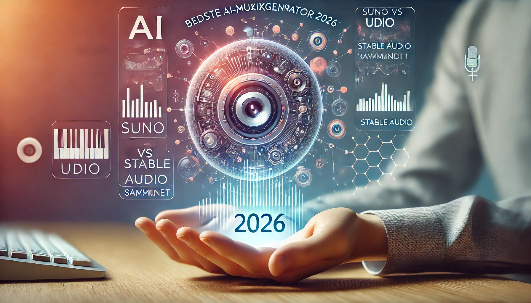 Bedste AI-musikgeneratorer 2026: Suno vs Udio vs Stable Audio Sammenlignet
